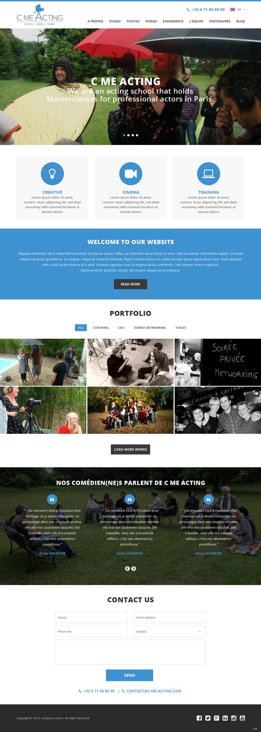 Web Design by pb for this project | Design #12766065