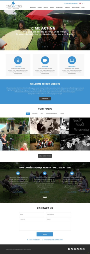 Web Design by pb for this project | Design: #12766065