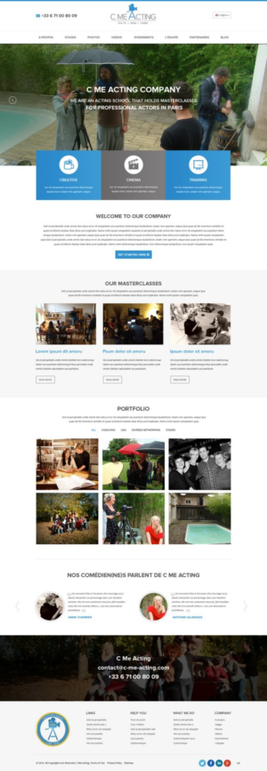 Web Design by pb for this project | Design: #12766074