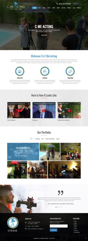 Web Design by pb for this project | Design: #12766075