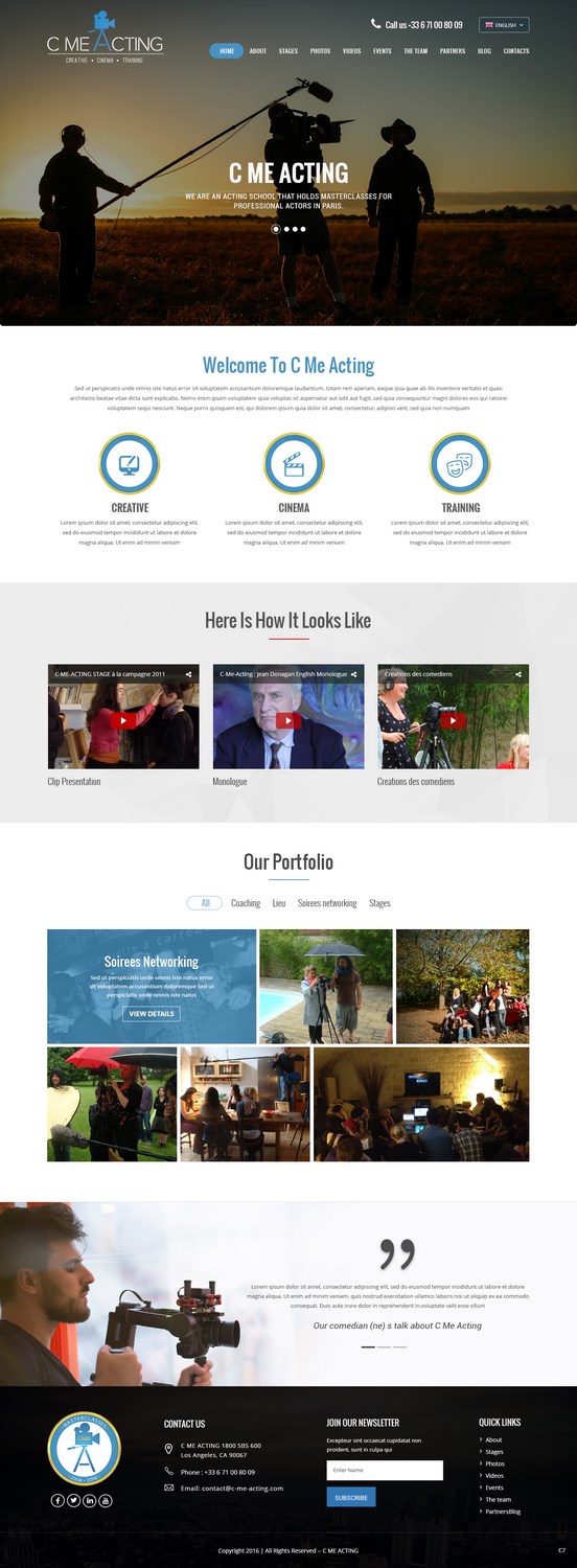Web Design by pb for this project | Design #12766077
