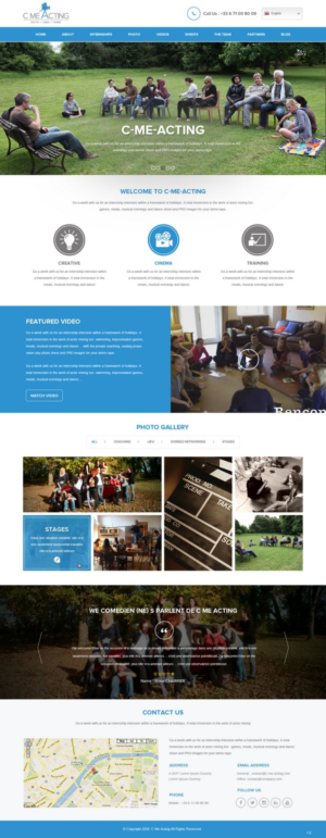 Web Design by pb for this project | Design: #12766099