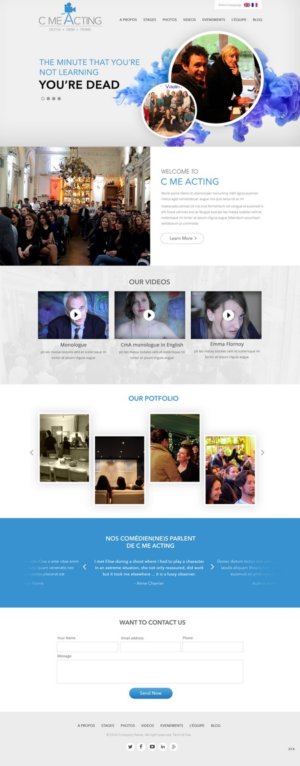 Web Design by pb for this project | Design: #12766101