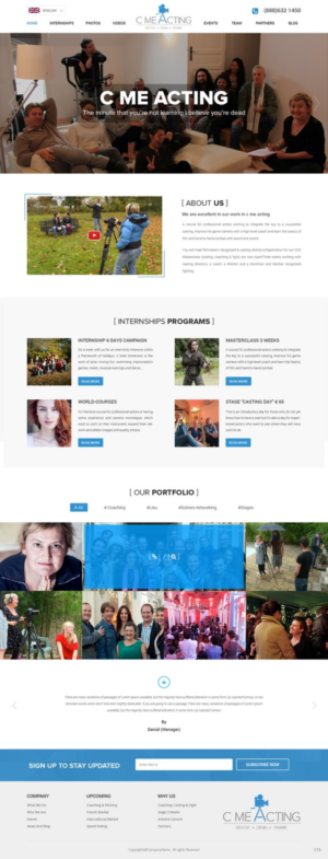 Web Design by pb for this project | Design: #12766103