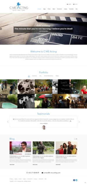 Web Design by pb for this project | Design: #12766105