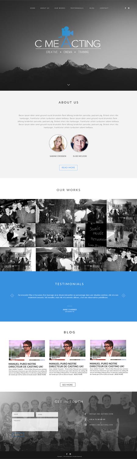 Web Design by Sarah Mathews for this project | Design: #12851781