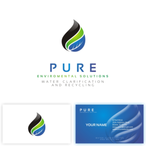 Logo Design by derho for PURE Enviromental Solutions | Design #12340649