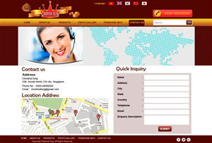 Web Design by Vikas choudhary for this project | Design: #2444659