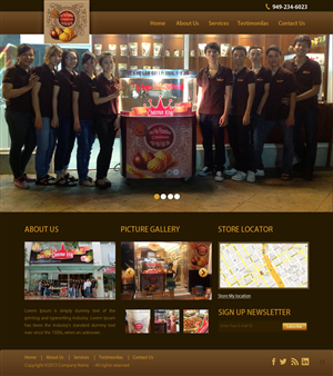 Web Design by pb for this project | Design: #2424607