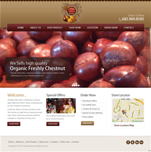 Web Design by pb for this project | Design: #2424613