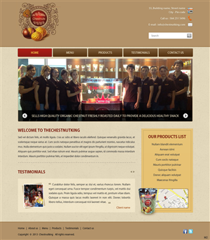 Web Design by pb for this project | Design: #2424614