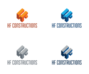 Logo Design by Sergio Coelho for HF Constructions | Design: #12384731