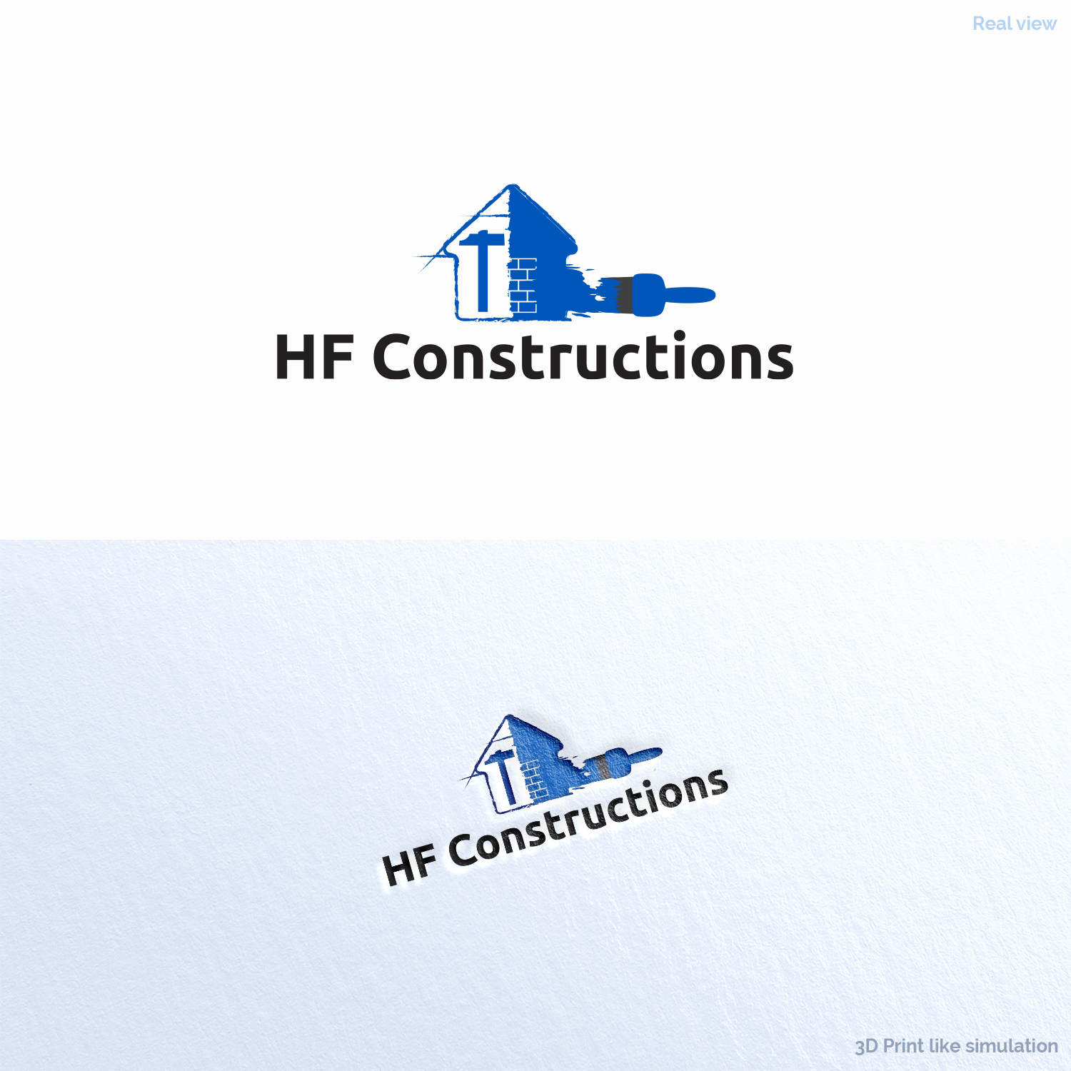 Design de Logo par Anthony pour HF Constructions | Design #12361543