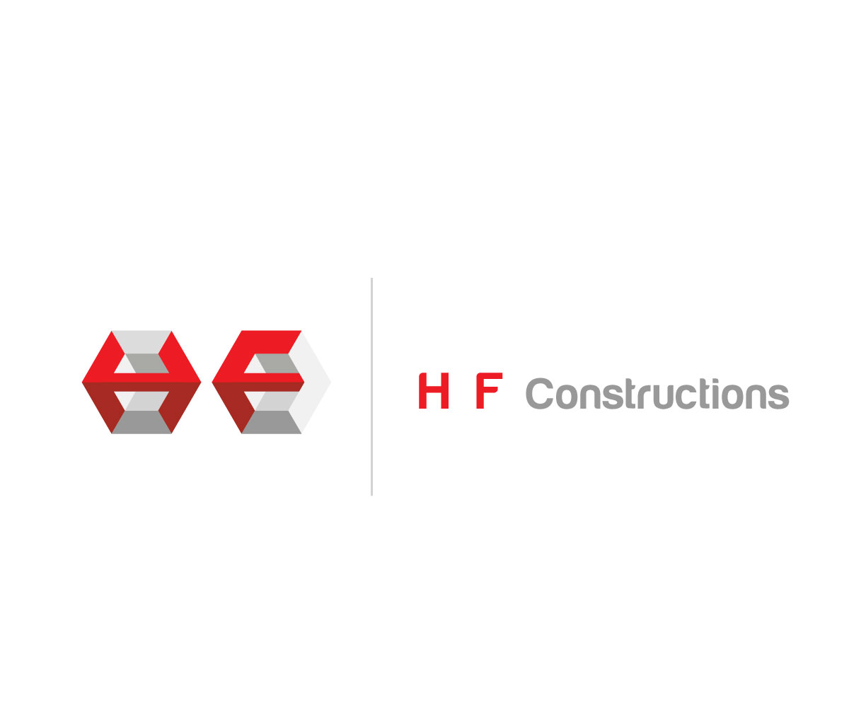 Logo Design by Karan :) for HF Constructions | Design #12327247