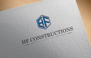 Logo Design by Atec for HF Constructions | Design: #12341456