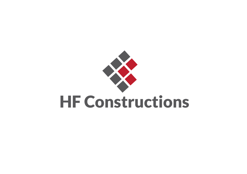 Logo Design by GreenArt for HF Constructions | Design #12327708