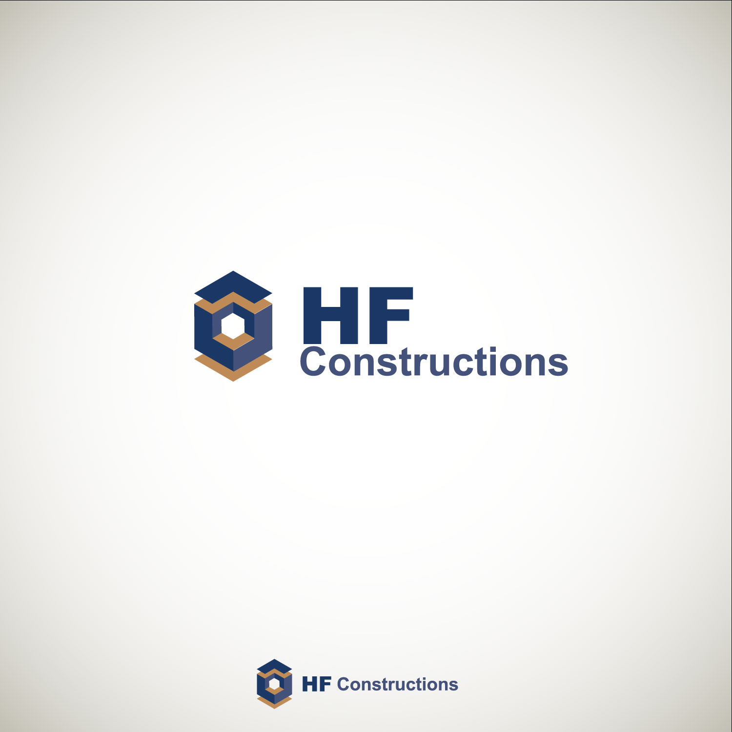 Logo-Design von M3kdesign für HF Constructions | Design #12338492