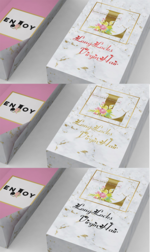 Packaging Design by Dhanush Designer for Long Locks Virgin Hair LLC | Design: #12332922