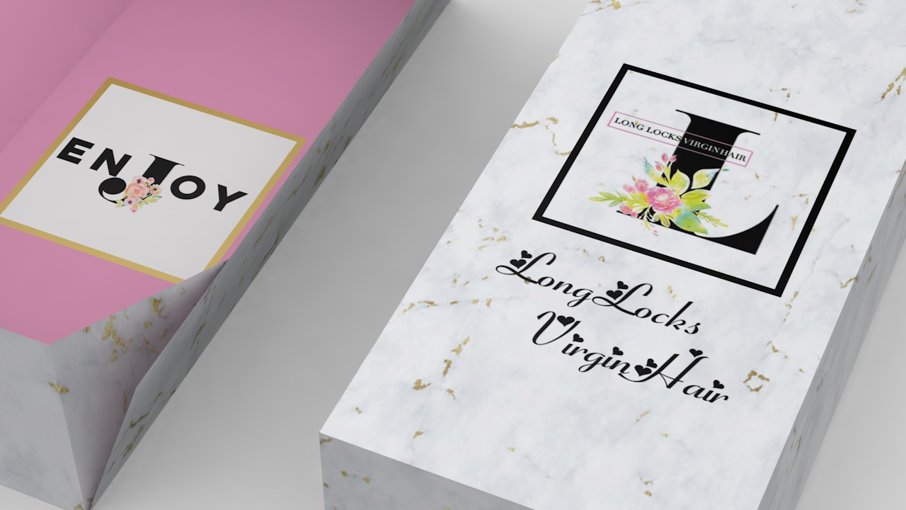 Packaging Design by Dhanush Designer for Long Locks Virgin Hair LLC | Design #12332923