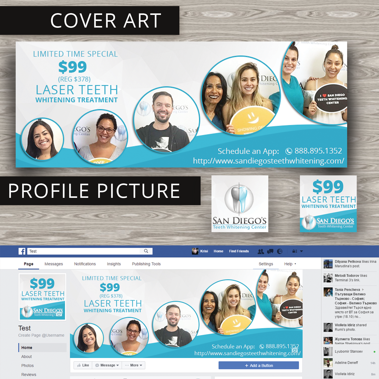 Facebook Design by Kristina Andonoff for Shane | Design #12398471