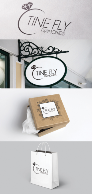 Logo Design by florinaDesign91 for Tine Fly Diamonds | Design: #12324514