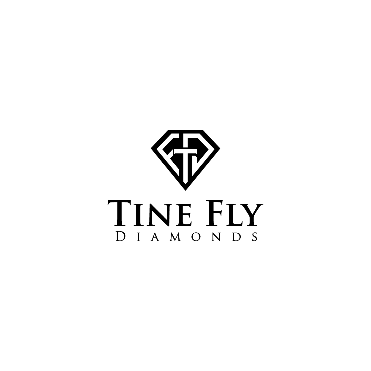 Diseño de Logo por Markelof para Tine Fly Diamonds | Diseño #12324358