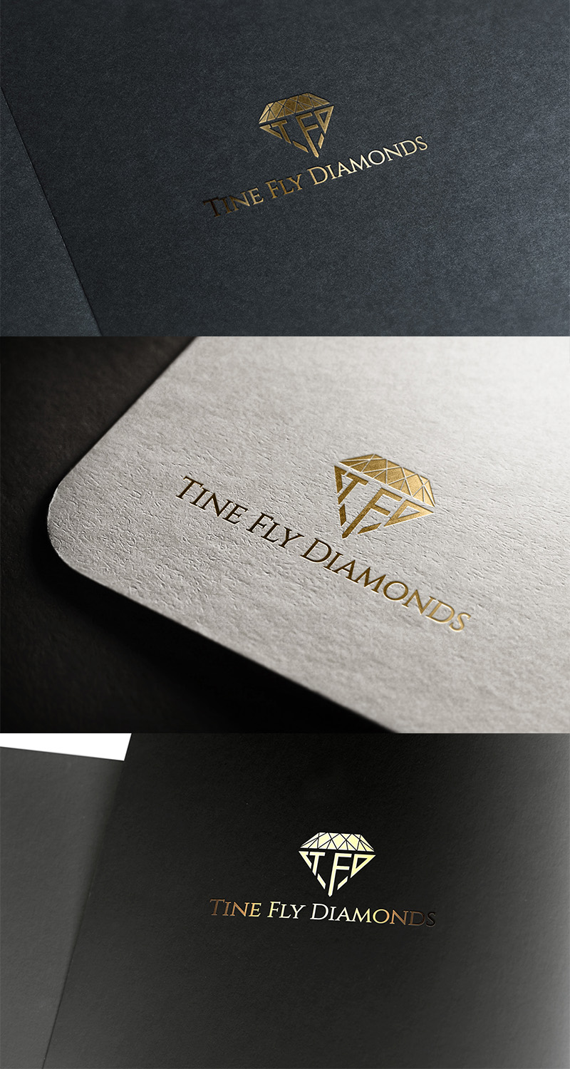 Logo Design by yoossefMaroc for Tine Fly Diamonds | Design #12326529