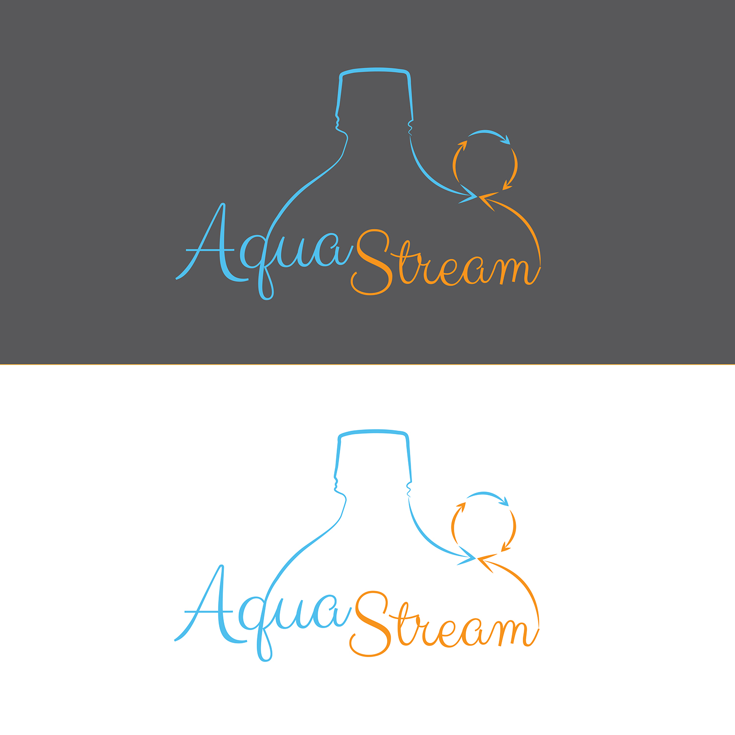 Diseño de Logo por Péter para Aqua.Stream | Diseño #12388626