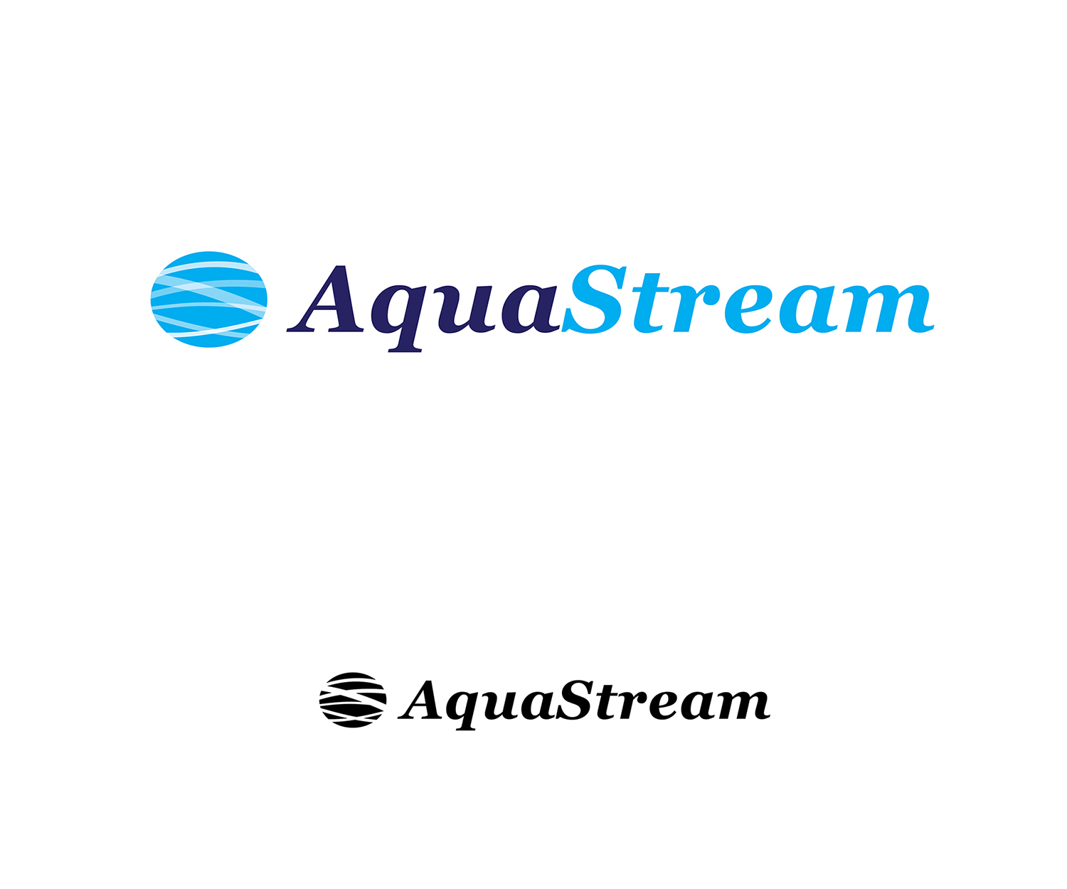 Logo Design by one44 Design Studio for Aqua.Stream | Design #12375308