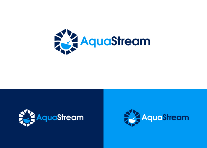 Logo Design by BehindSymbols for Aqua.Stream | Design #12398049