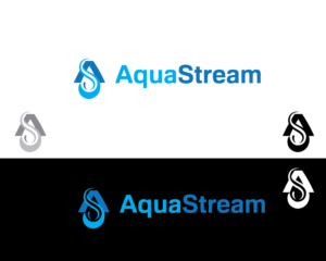 Logo Design by logomaniac for Aqua.Stream | Design #12396696
