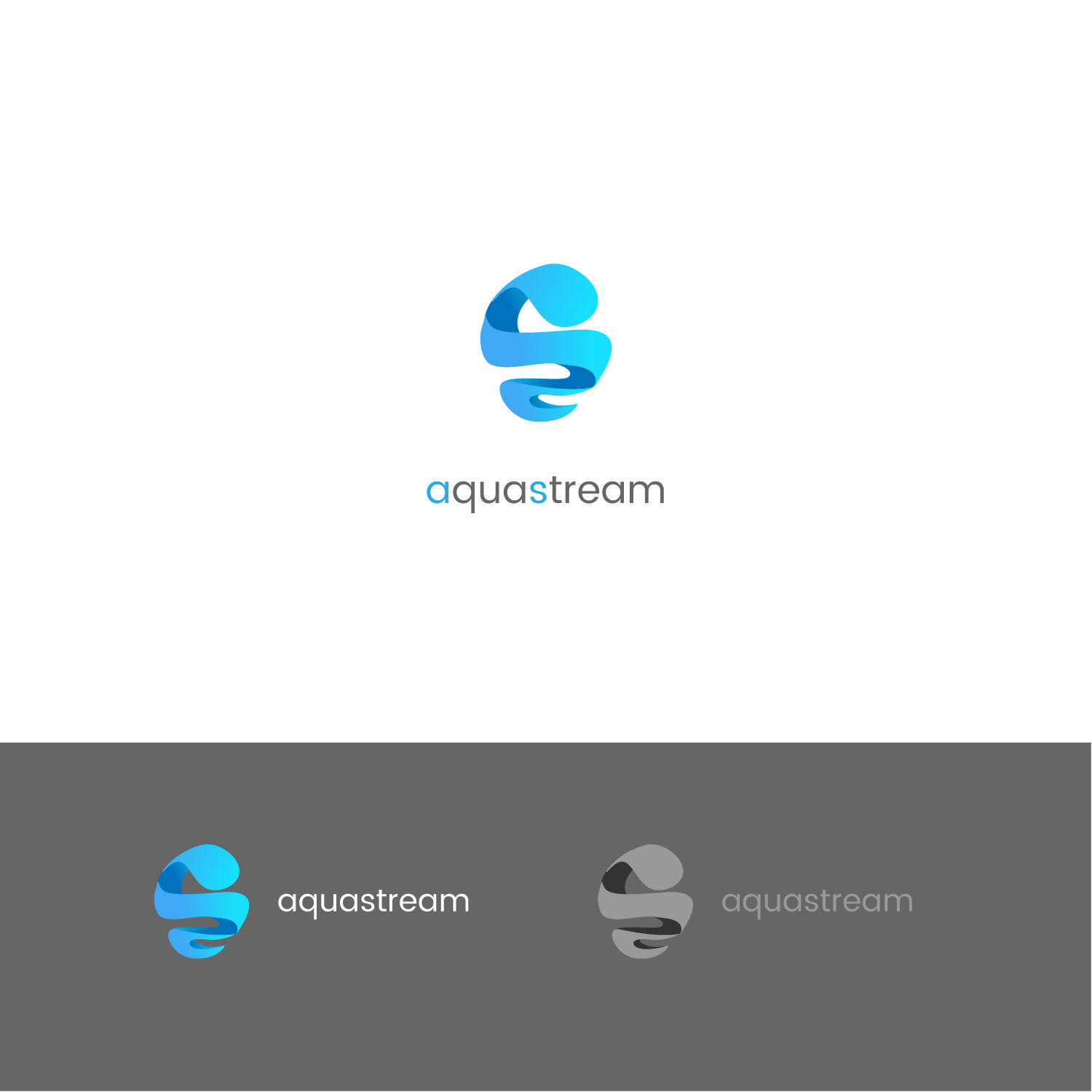 Logo Design by ziza OCS for Aqua.Stream | Design #12420357
