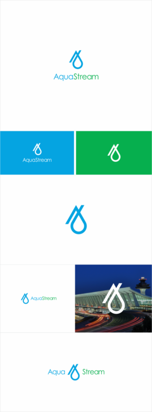 Logo Design by Naavyd for Aqua.Stream | Design: #12371332