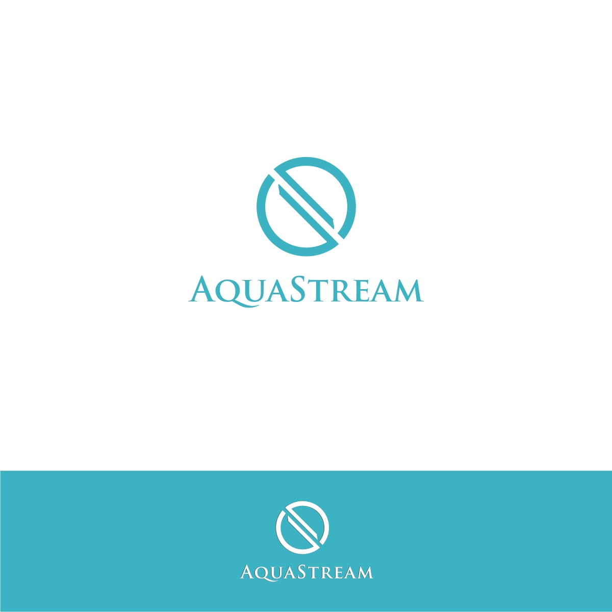Logo Design by DesignM for Aqua.Stream | Design #12355483