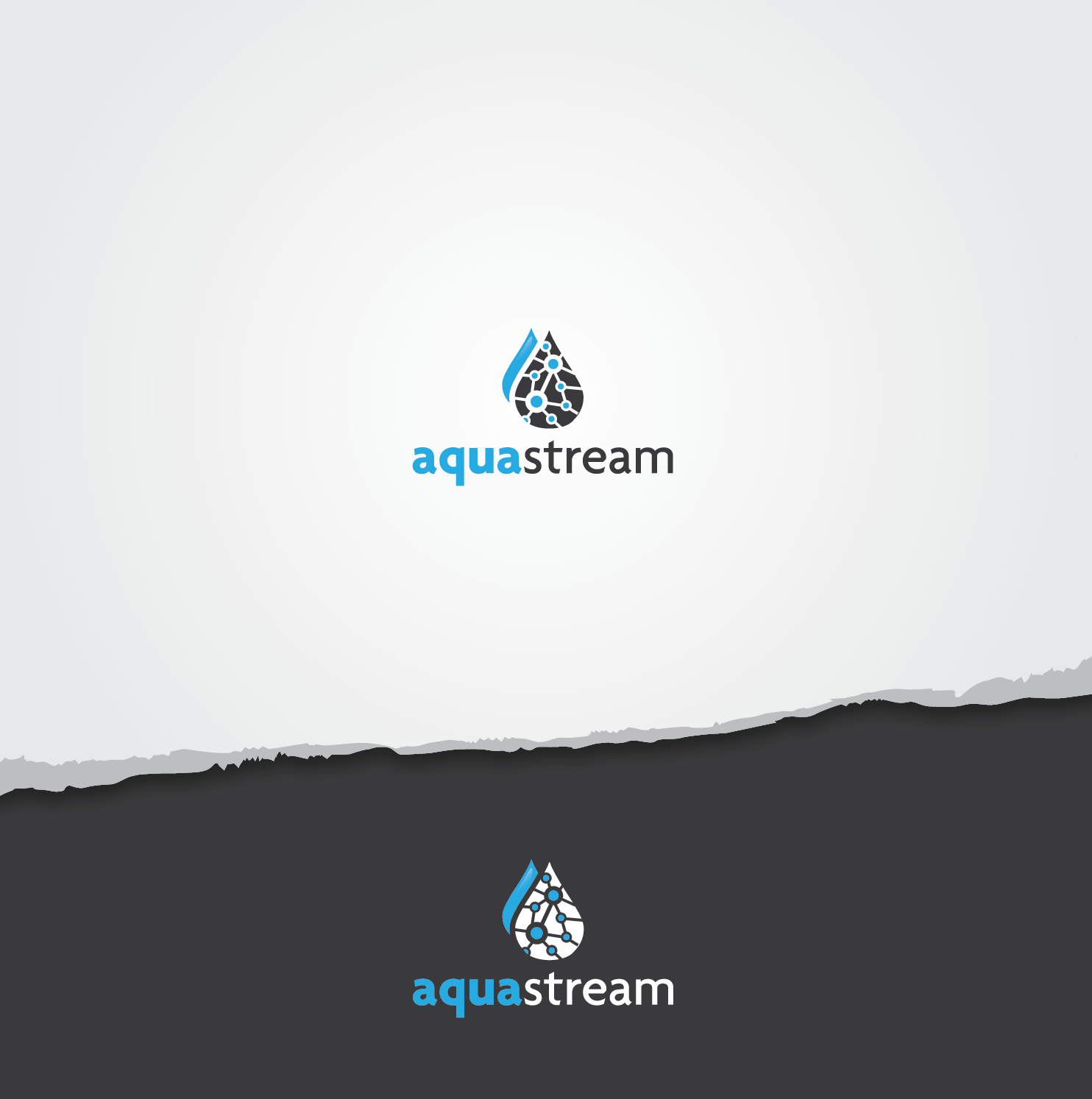 Logo Design by aalio01 for Aqua.Stream | Design #12324723