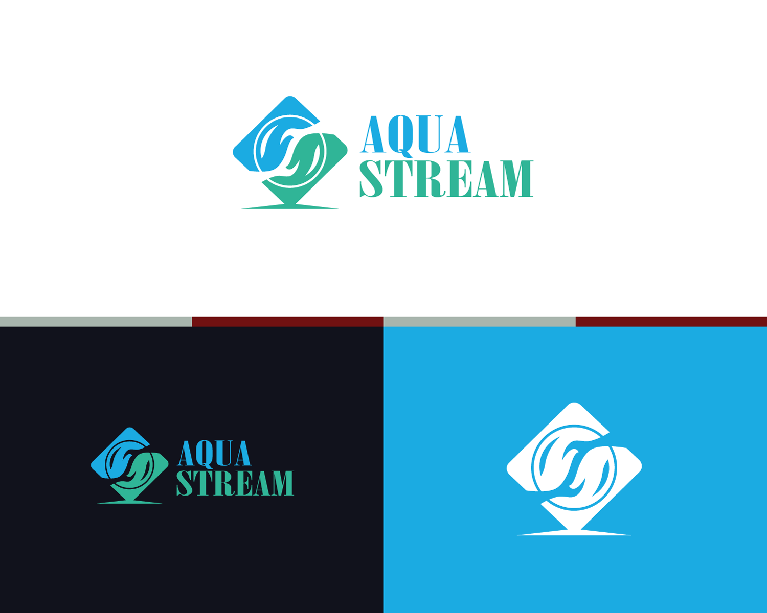 Logo Design by anonrotide for Aqua.Stream | Design #12421811