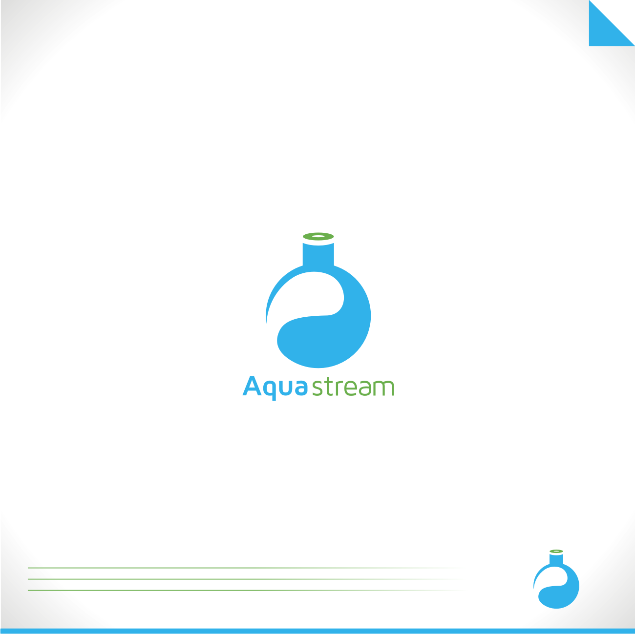Logo Design by R!CKY for Aqua.Stream | Design #12340086