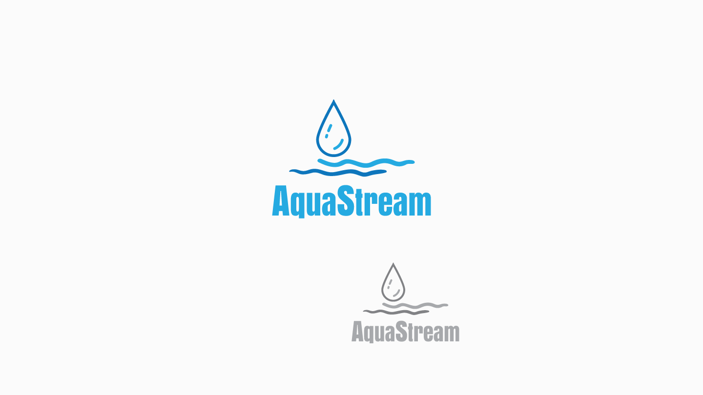 Logo Design by sunflow3r for Aqua.Stream | Design #12409385