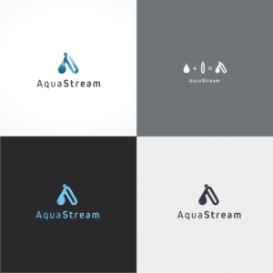 Logo Design by gray mind for Aqua.Stream | Design #12377582