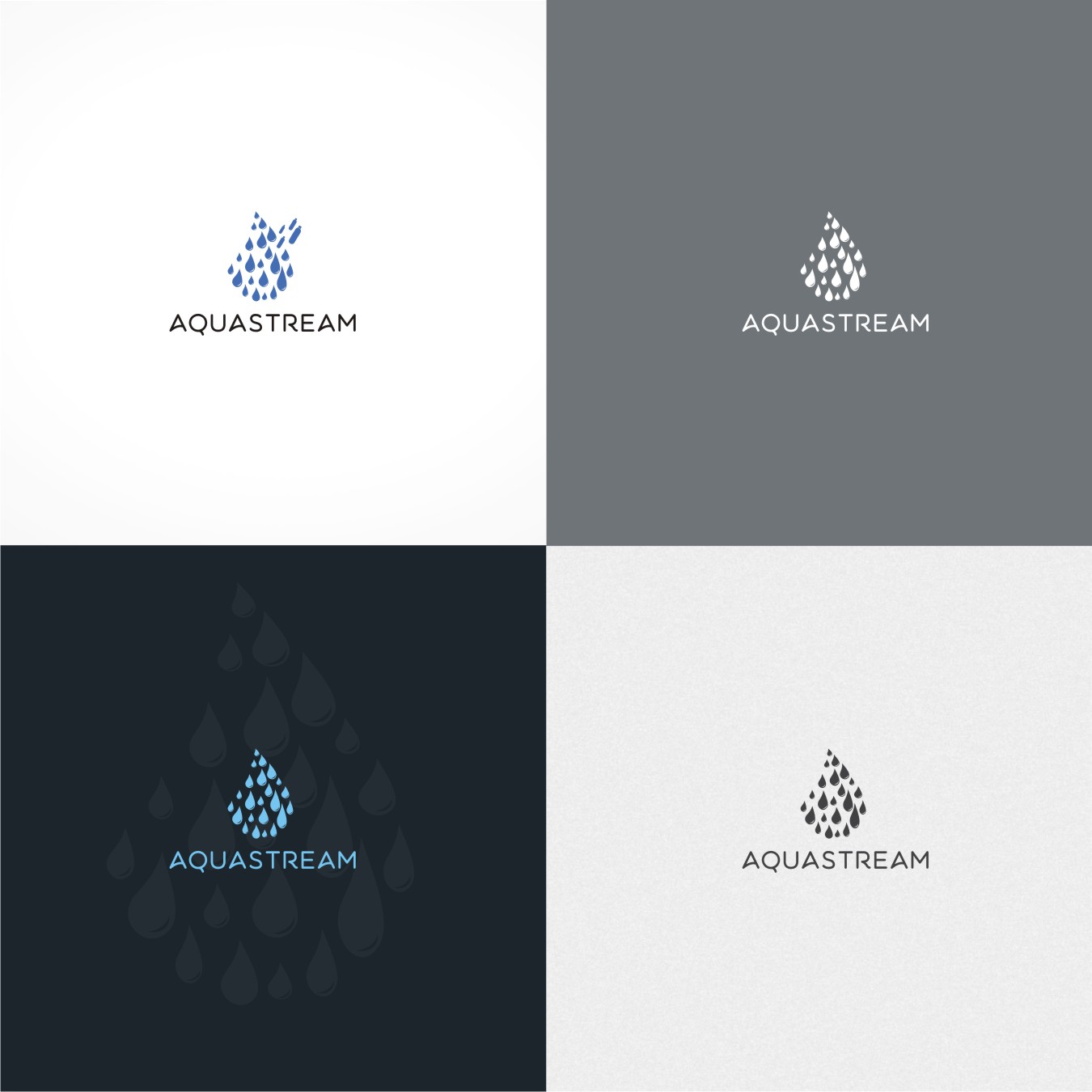 Logo Design by gray mind for Aqua.Stream | Design #12547348
