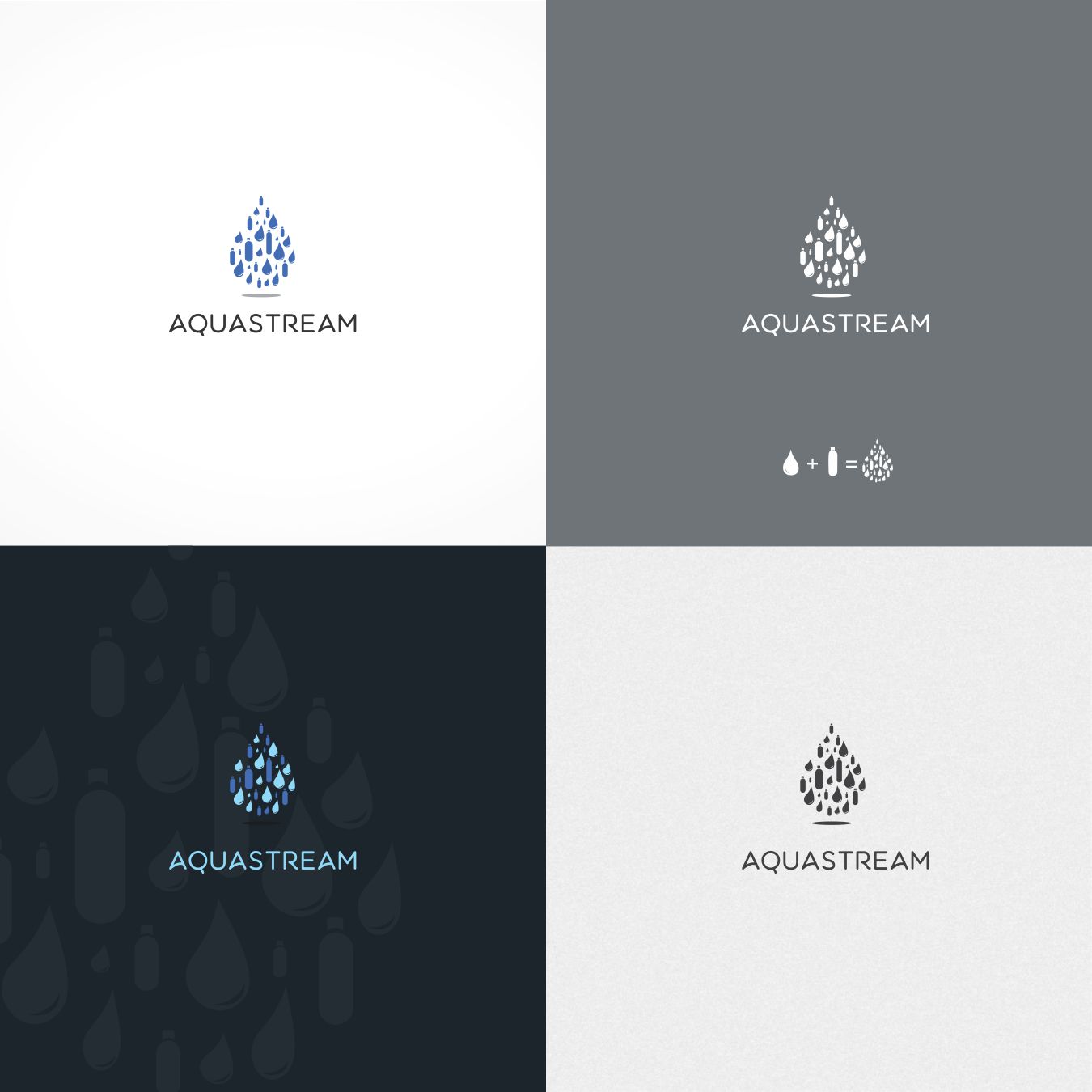 Logo Design by gray mind for Aqua.Stream | Design #13132463