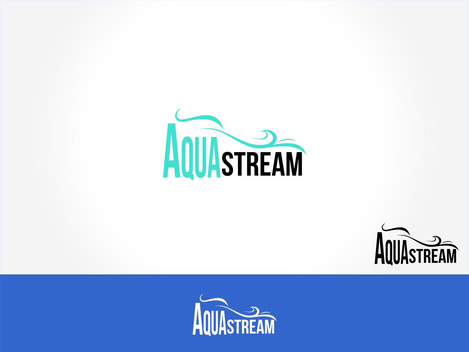 Logo Design by MambaDesign for Aqua.Stream | Design #12336724