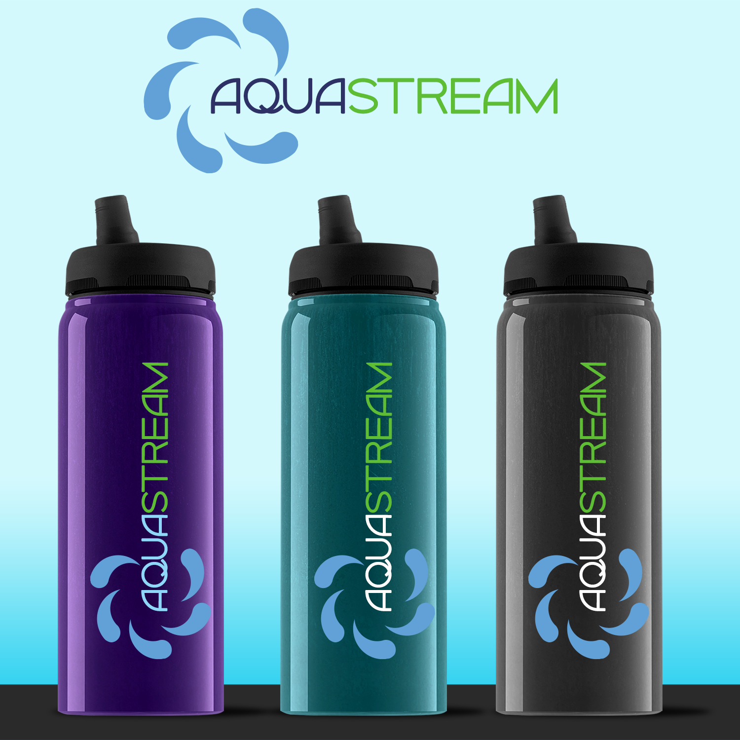Logo Design by DesignDomina for Aqua.Stream | Design #12335275
