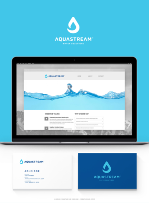 Logo-Design von Creathrive für Aqua.Stream | Design: #12384211