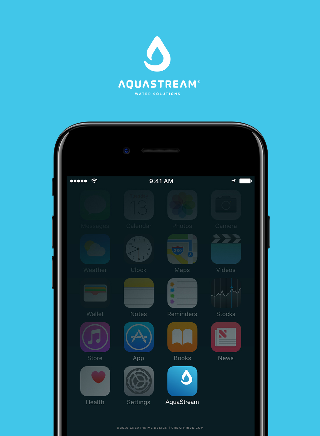 Logo Design by Creathrive for Aqua.Stream | Design #12384212