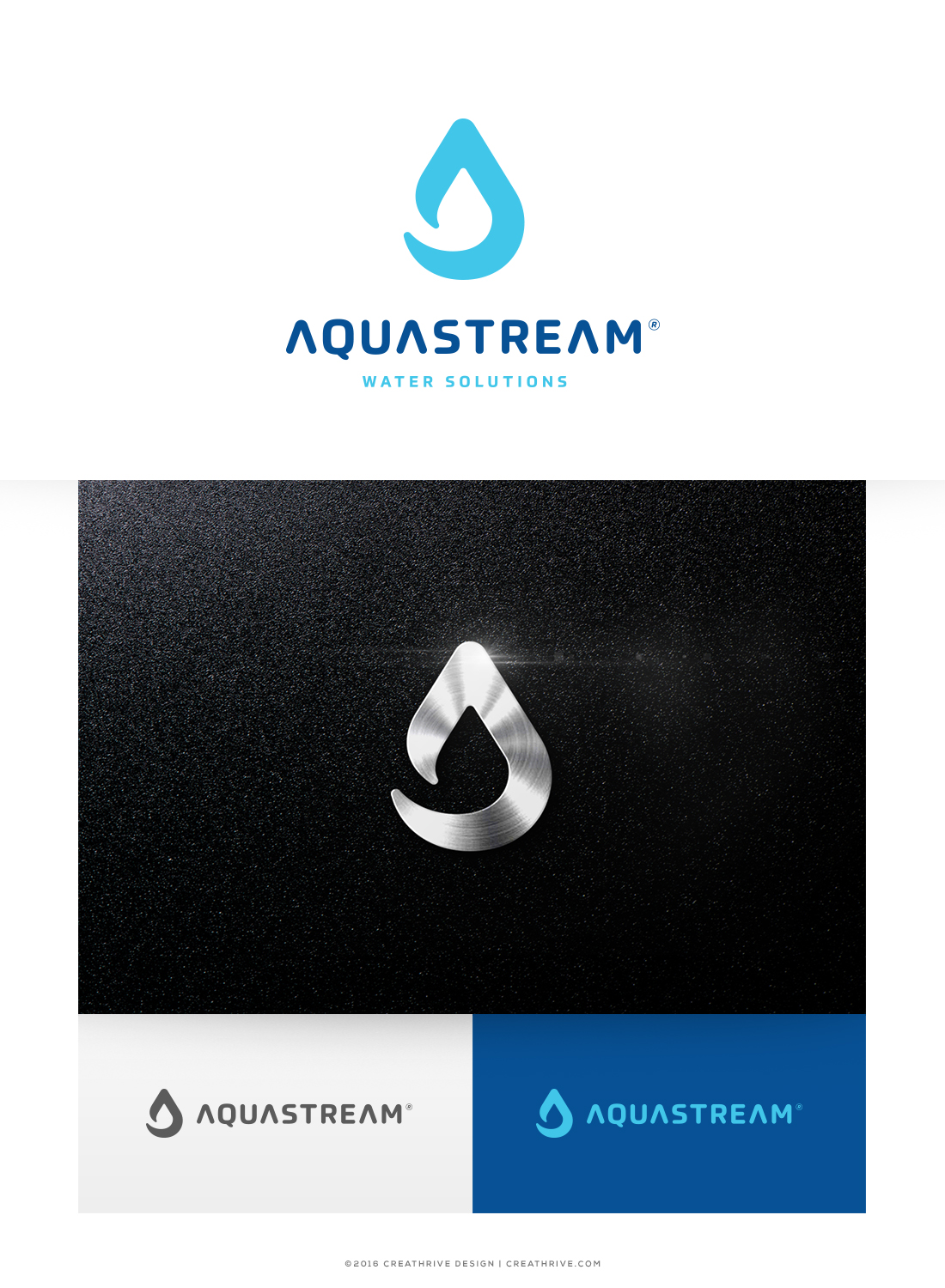 Logo Design by Creathrive for Aqua.Stream | Design #12384213