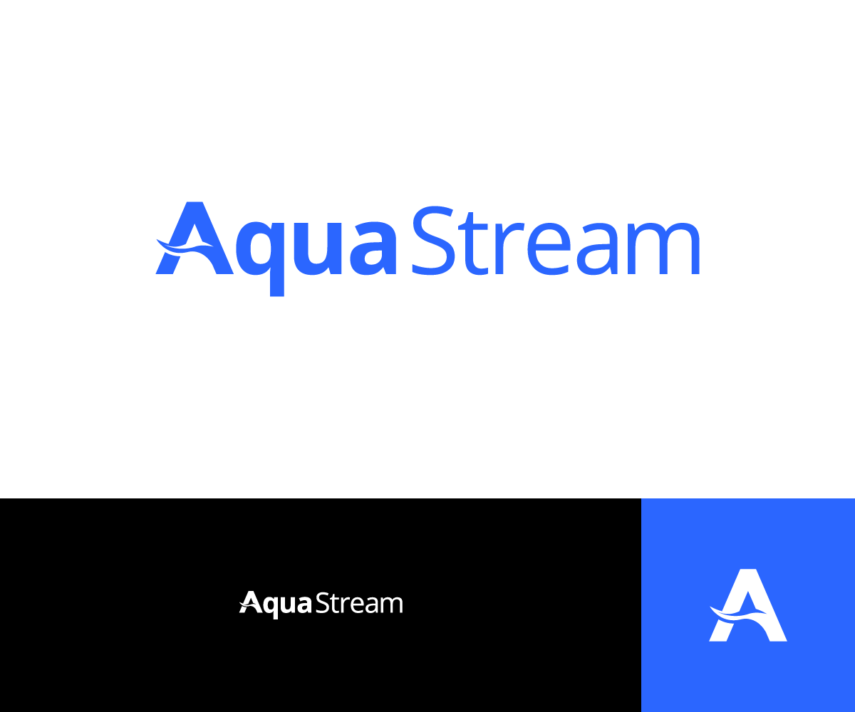 Logo Design by Dreemlan Design for Aqua.Stream | Design #12326265