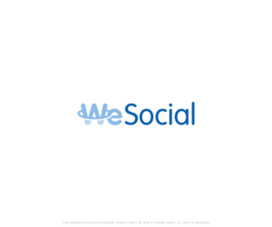 Logo Design by Daniel Caso Design for WeSocial | Design: #12410624