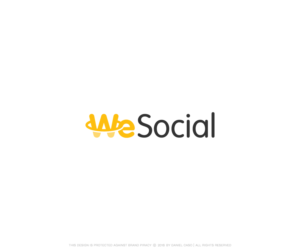 Logo Design by Daniel Caso Design for WeSocial | Design: #12410626