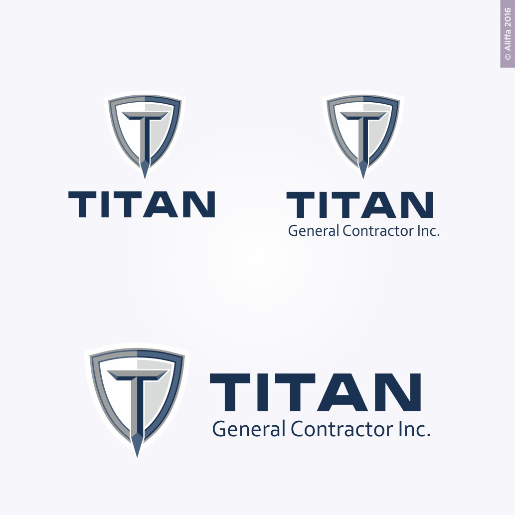 Logo Design by Aliffa for Titan General Contractor Incorporated | Design #12449997